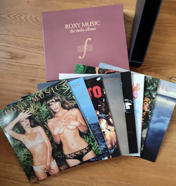 Roxy Music - The Studio Albums Ltd. Box Set 8 x Vinyl - wie NEU