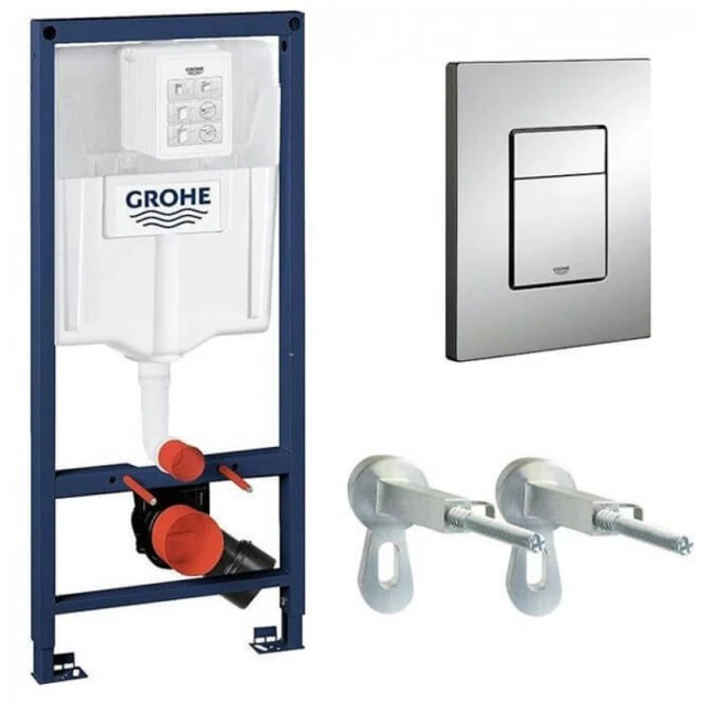 Telaio WC GROHE Rapid SL 500x1130 mm con piastra di scarico piccola, cisterna e fissaggi