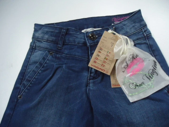 Jeans Vingino Soave Jnr Ragazze Affusolati Chino Ragazze Stile Italia 7 Anni 2