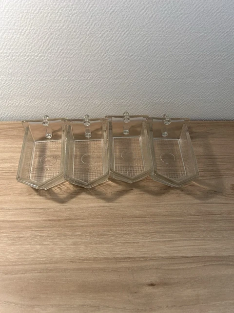 Étagère à épices Vintage Des Années 50 – Porcelaine Crème, Doré Et Bois, 12 Pots