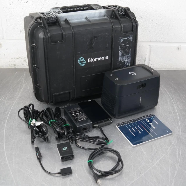 Biomeme Franklin Three9 ISP Mobile PCR Thermocycler In Case