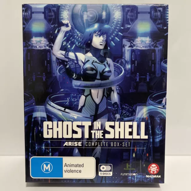 Ghost in the Shell: Arise Complete Box Set *Very Good Condition* 5 Blu-ray Discs