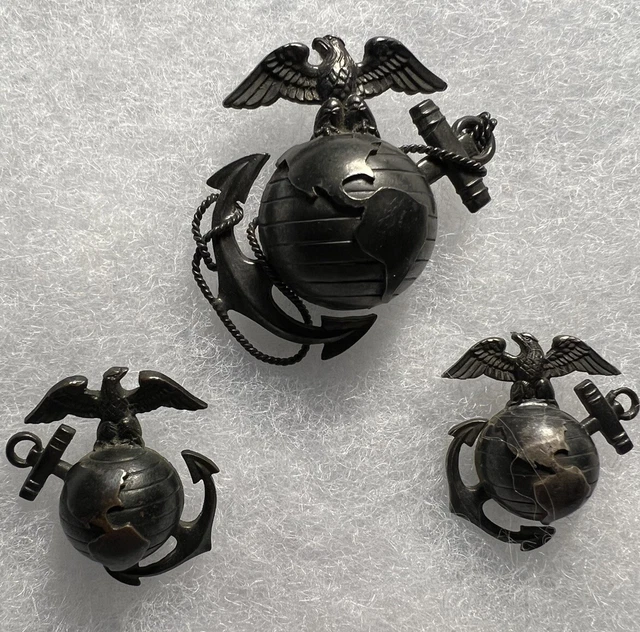 USMC US MARINE Corps Nco Parade & Ball Abito Blues Cintura Bianca Con