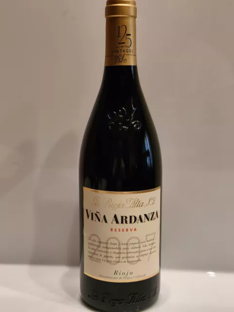 Botella Vino VIÑA ARDANZA 2007 RESERVA ” La Rioja Alta”