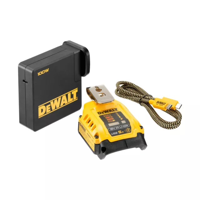 Dewalt XR Portátil Herramienta Eléctrica Cargador de Batería Para Todos 18V &