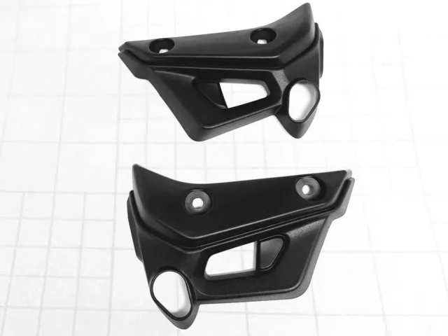 Plastic Front Side Indicator Radiator Covers Fairing For Yamaha MT-07 2022-2024