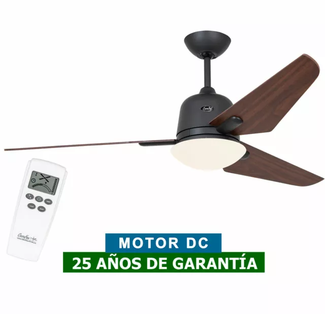 Ventilateur de plafond avec lumière CasaFan 513254 ECO AVIATOS 132 noyer /...