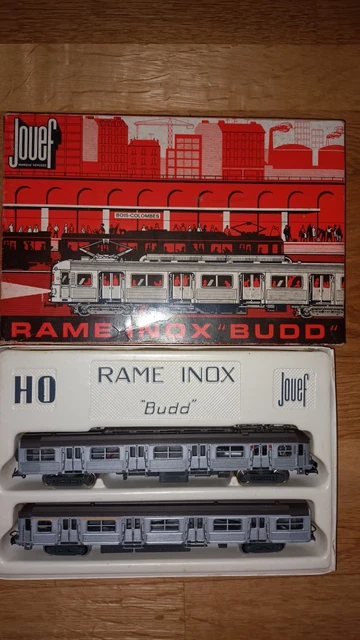 Coffret HO Jouef Rame Inox Budd 761 E – État Neuf, Train Miniature