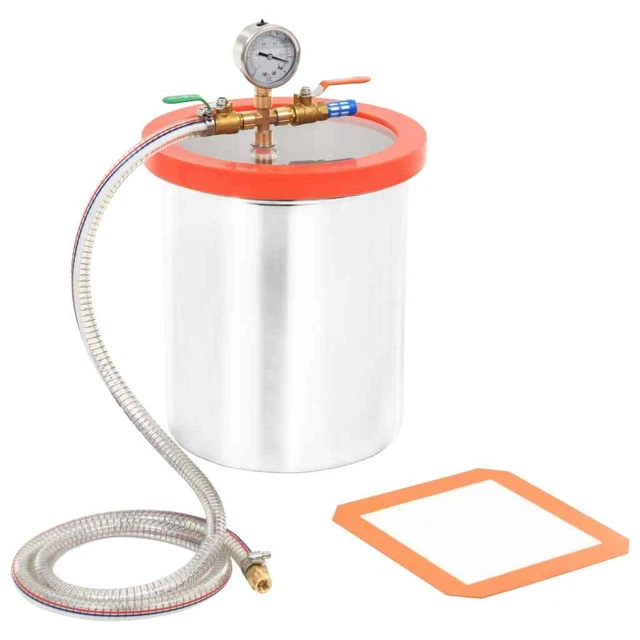 AX Camera A Vuoto 11,42L Pompa Vacuometro Olio Incapsulamento Negozi 0K + 143866 AX Camera A Vuoto 11,42L Pompa Vacuometro Olio Incapsulamento Negozi 0K + 143866