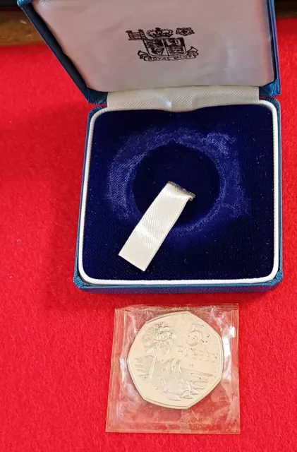 1972 Seychelles .925 Silver Proof Cased 5 Rupees Coin