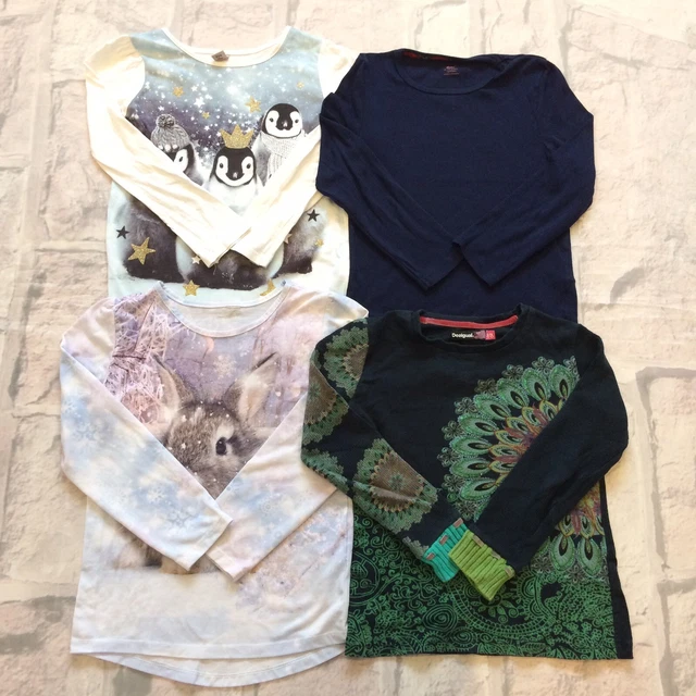 Girls Clothes Bundle 7-8 Years Dress Top Jeans All In One Next RI M&S Etc 5