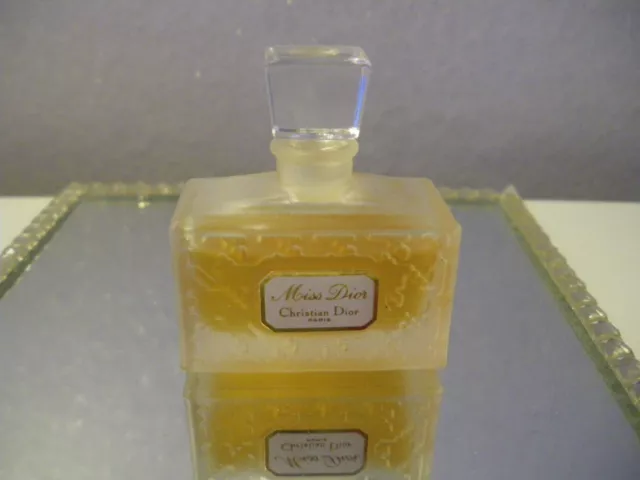 RARE VINTAGE Magnifique Miniature Parfum Mîss Dîor Paris 5ml Eau de Toilette 2