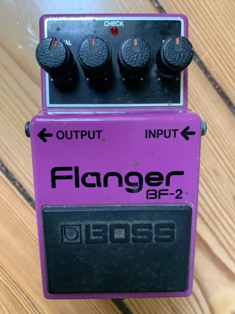 Boss BF-2 Flanger Vintage Pedal, made in Japan 80er Jahre, gebraucht