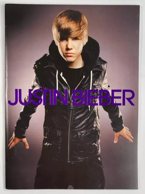Justin Bieber 2010 My World Tour Souvenir Concert Program Program