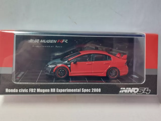 Inno64 1/64 🇨🇵 Honda civic FD2 MUGEN RR experimental spec 2008