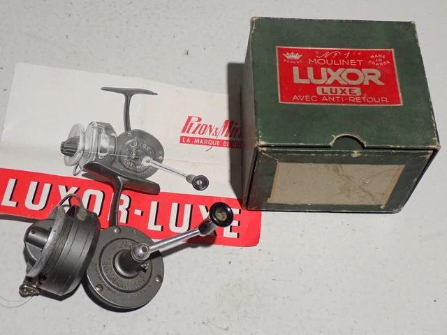 ANCIEN MOULINET AUTOMATIQUE PECHE A LA MOUCHE 3 - Semi automatiques