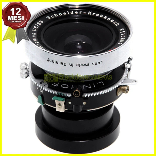Schneider Kreuznach (Linhof Technika) Super Angulon 65mm. f8. Objectif 4x5