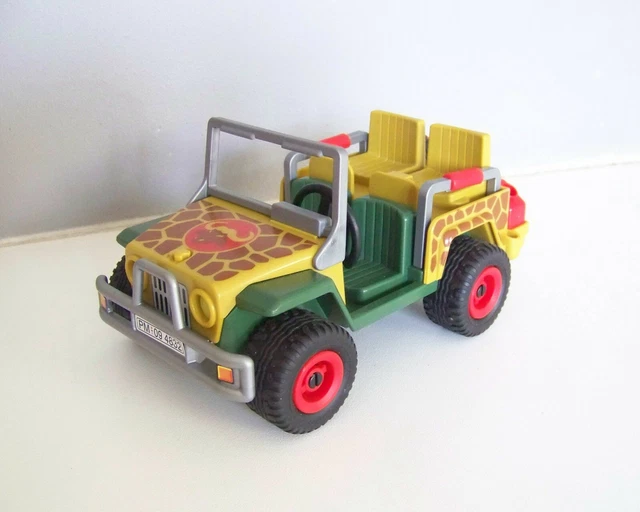 PLAYMOBIL (P609) SAFARI Jeep du Rangers Oambati Station 4832 Complète