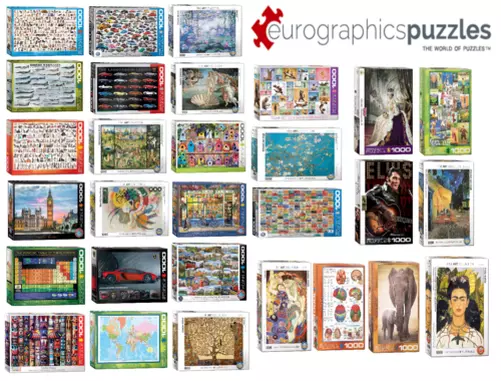 Frida Kahlo Autoritratto puzzle arte 1000 pezzi di Eurographics