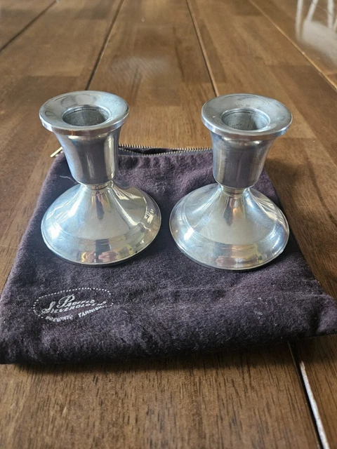 DUCHIN STERLING SILVER weighted candlestick Holder $41.49