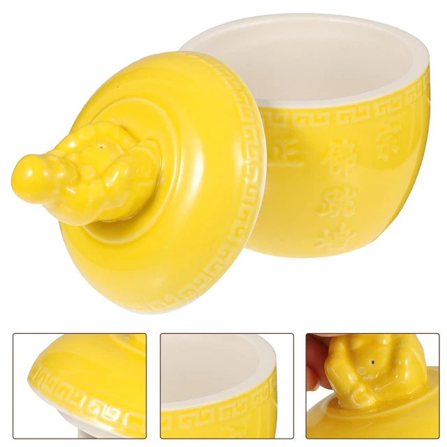 Olla de cerámica mini coco aperitivo sopa productos para el hogar