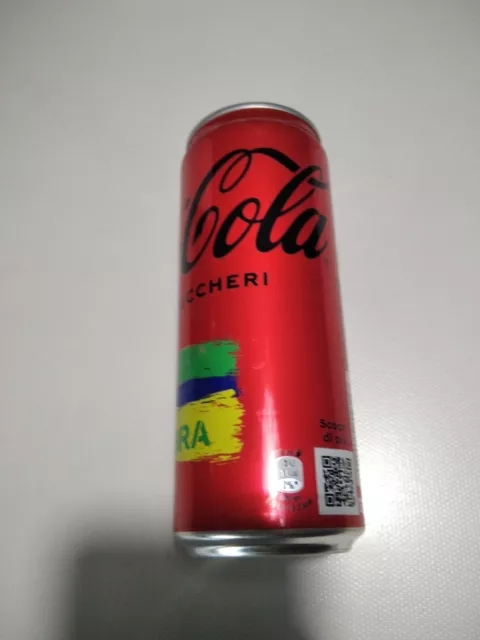 Coca Cola Lattina Vuota Mondiali Qatar 2022 Brasile Buone Condizioni Originalg