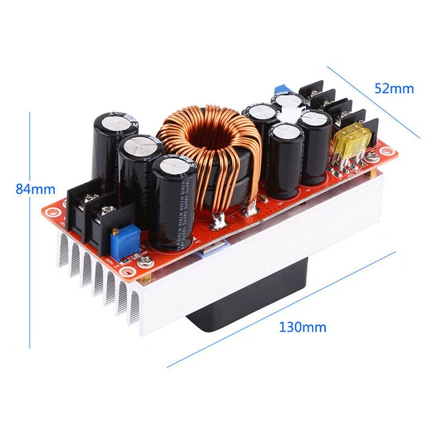1500W 30A DC-DC Boost Converter 10-60V to 12-90V Step Up Power Supply Module NEW