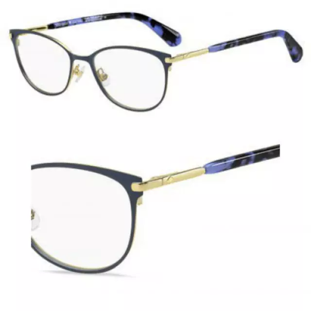 KATE SPADE WOMEN'S KS Jabria Eyeglasses 0PJP Blue Blue Size 53 MM $86. ...