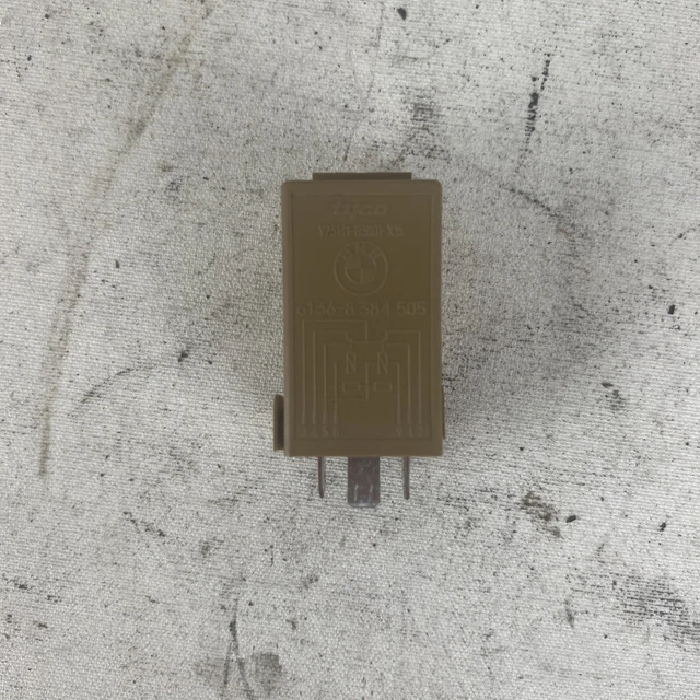 BMW GENUINE WINDSHIELD Wiper Motor Brown Relay Oem Tested! E38 E60 E63
