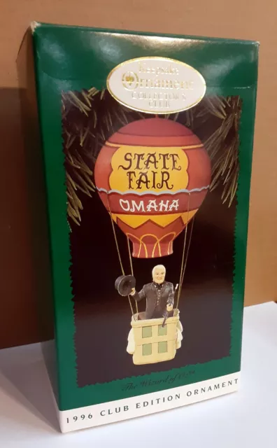 Hallmark Keepsake Ornament - WIZARD OF OZ - OMAHA STATE FAIR - 1996 - MIB