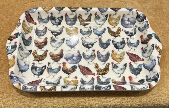 Aazon.co: Ea Bridgewater Polka Dot Spotty Deepwell/Drinks Tray