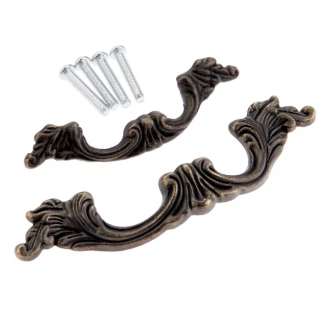Retro Cupboard Cabinet Drawer Knob Furniture Wardrobe Dresser Door Pull Handle