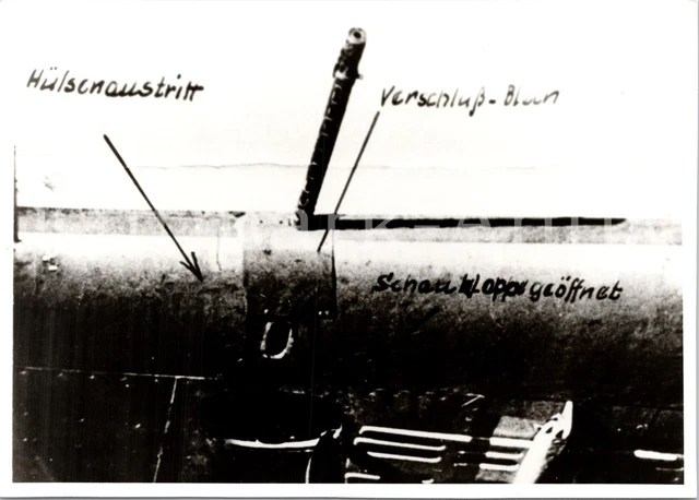 B256 FOTO WEHRMACHT Archiv Repro Luftwaffe Flugzeug Me109 Fw190 MG ...