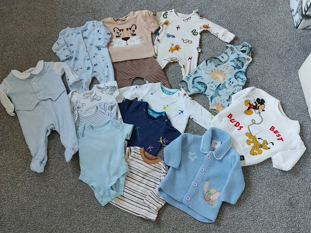 NEONATO & 0-3 mesi, BAMBINO, pacchetto vestiti, abiti ecc., Ted Baker, NEXT M&S