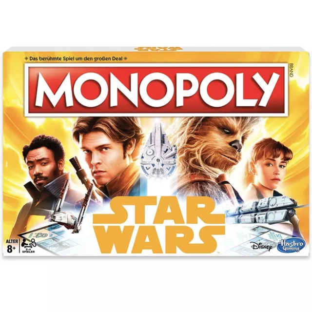 Monopoly Solo: Star Wars Story | Gesellschaftsspiel | Hasbro Brettspiel | NEU |