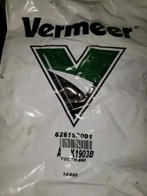 Vermeer Trenching Tooth Bucket Trenching Digging #90 K1903B Bucket Wheel T655