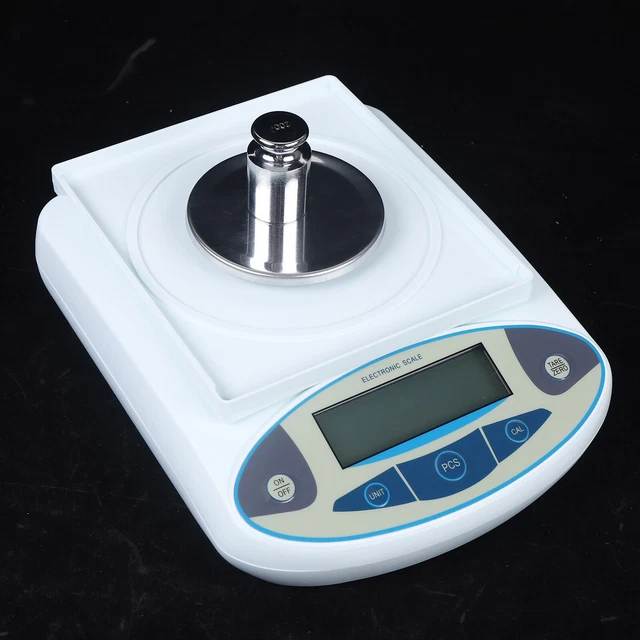 Precision Balancing Scales INTELLIGENT ANALYTICAL BALANCE Digital Lab Precision Balance Scale 500 ...