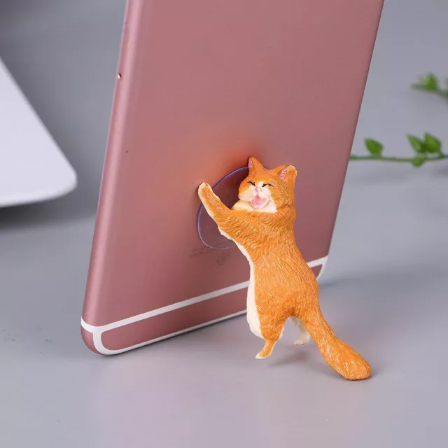 Phone Holder Stand Cell Mount Cat Cartoon Rotating Bracket For Iphone Universal 3