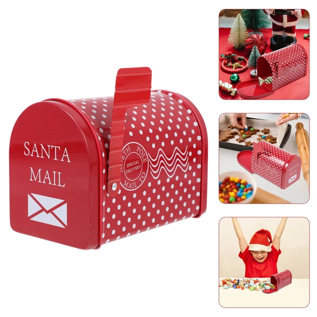 Scatola di Natale in ferro in lamiera sacchetto regalo di Natale dolcezza
