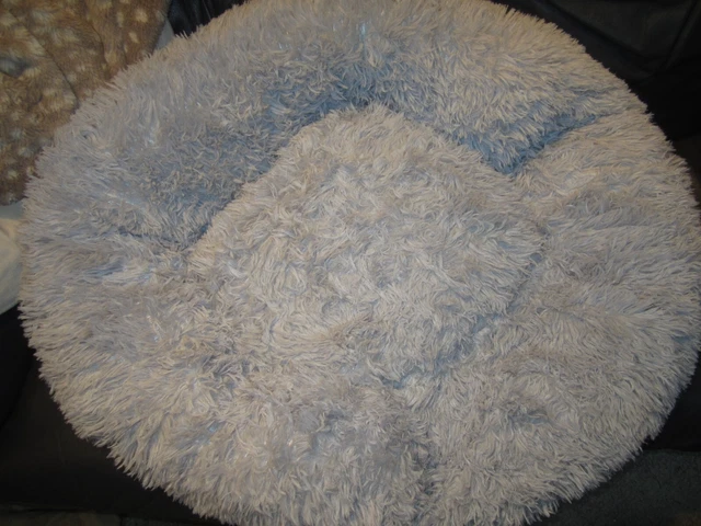 Active Pets Plush Calming Dog Bed Donut Dog Bed for Small Dogs Medium