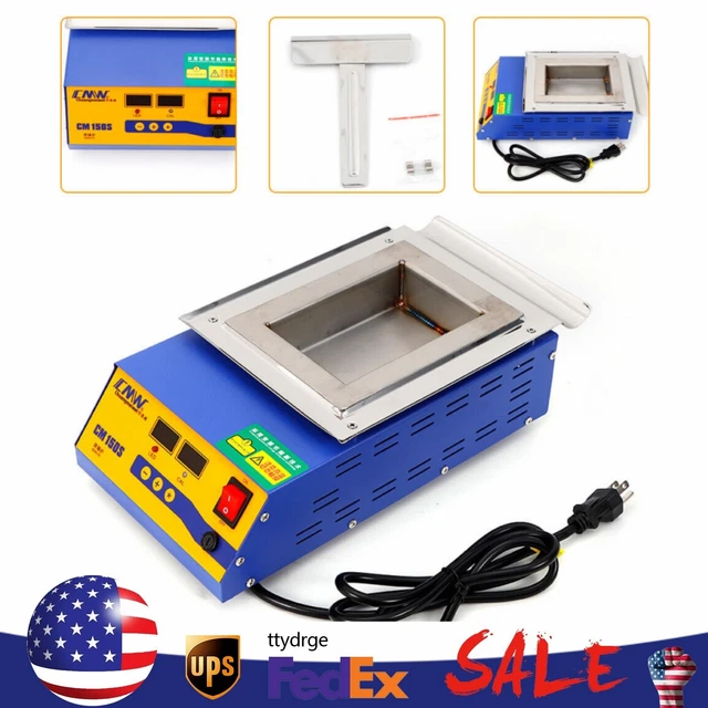 Solder Pot stainless  Welding Soldering Desoldering Digital Control Tin Furnace