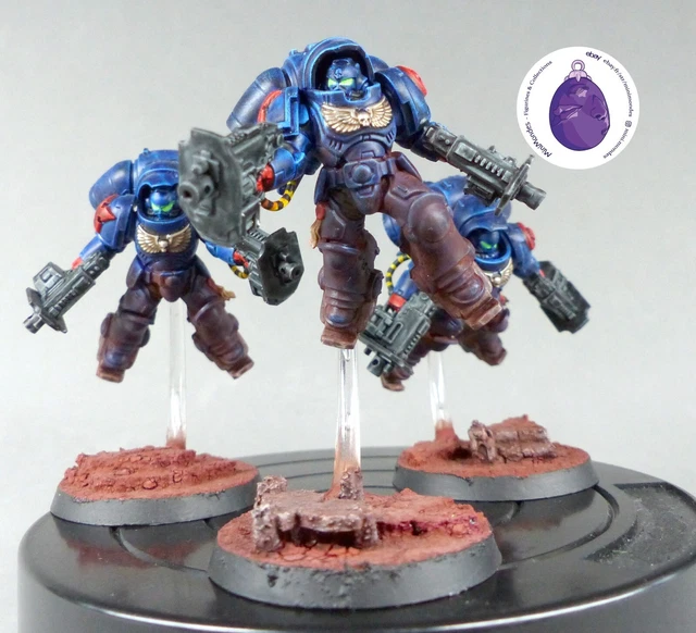 Primaris Inceptor WARHAMMER 40K, MARINE, Crimson Fist, Inceptor, Primaris Squad, Painted ...