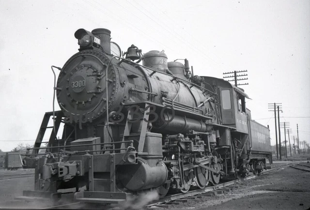 Original Negative: Illinois Central # 3300 Decatur IL. 5/28/46