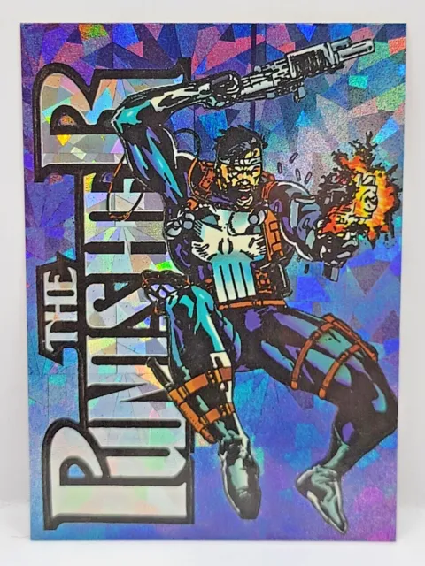 1992 Marvel The Punisher War Journal Entry Prism & Scratch n' Sniff - You Pick!