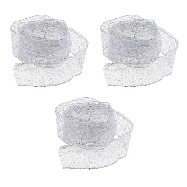 2x Weihnachten Geschenk Band Glitter Band Weihnachten Band 8
