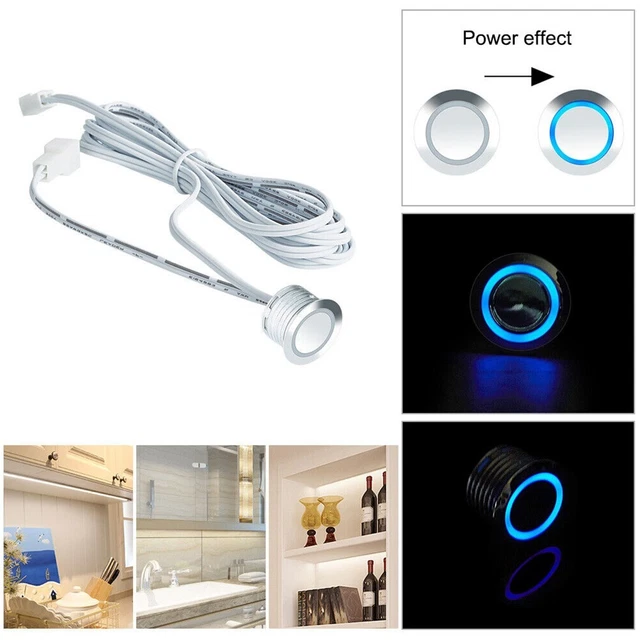 Durable Contrôle Interrupteur Tactile Capteur Stable Bleu Facile à Installer LED