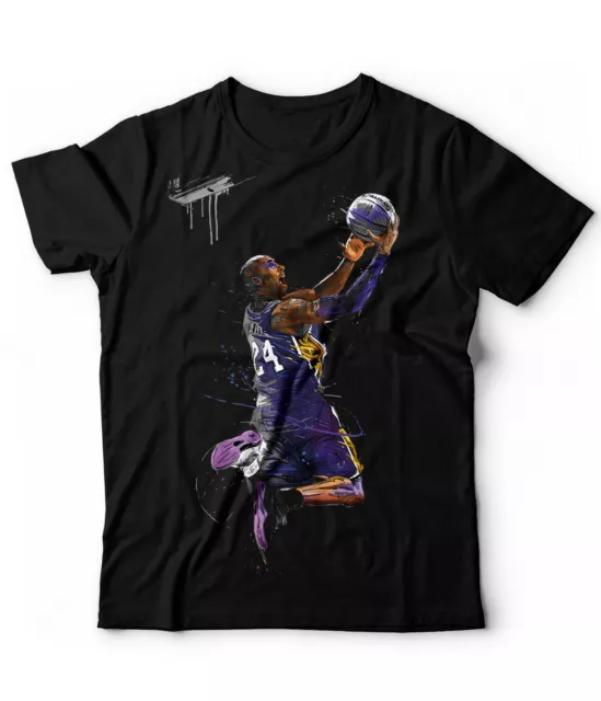 Tshirt Kobe Bryant Basket Lakers NBA Pallacanestro USA Los Angeles Sport Legends