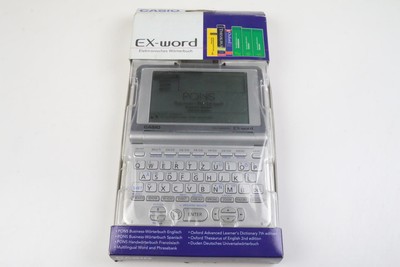 CASIO EX-WORD EW-G570C elektronisches Wörterbüch Diccionario electronico 80,00 - PicClick IT