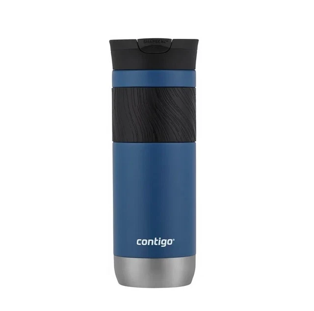 Contigo Byron 2.0 Stainless Steel Travel Mug SNAPSEAL Lid and Grip Blue Corn 20