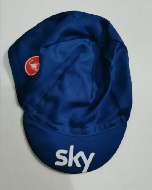 CASTELLI X TEAM Sky Team Issue Cycling Cap 3.99 PicClick UK